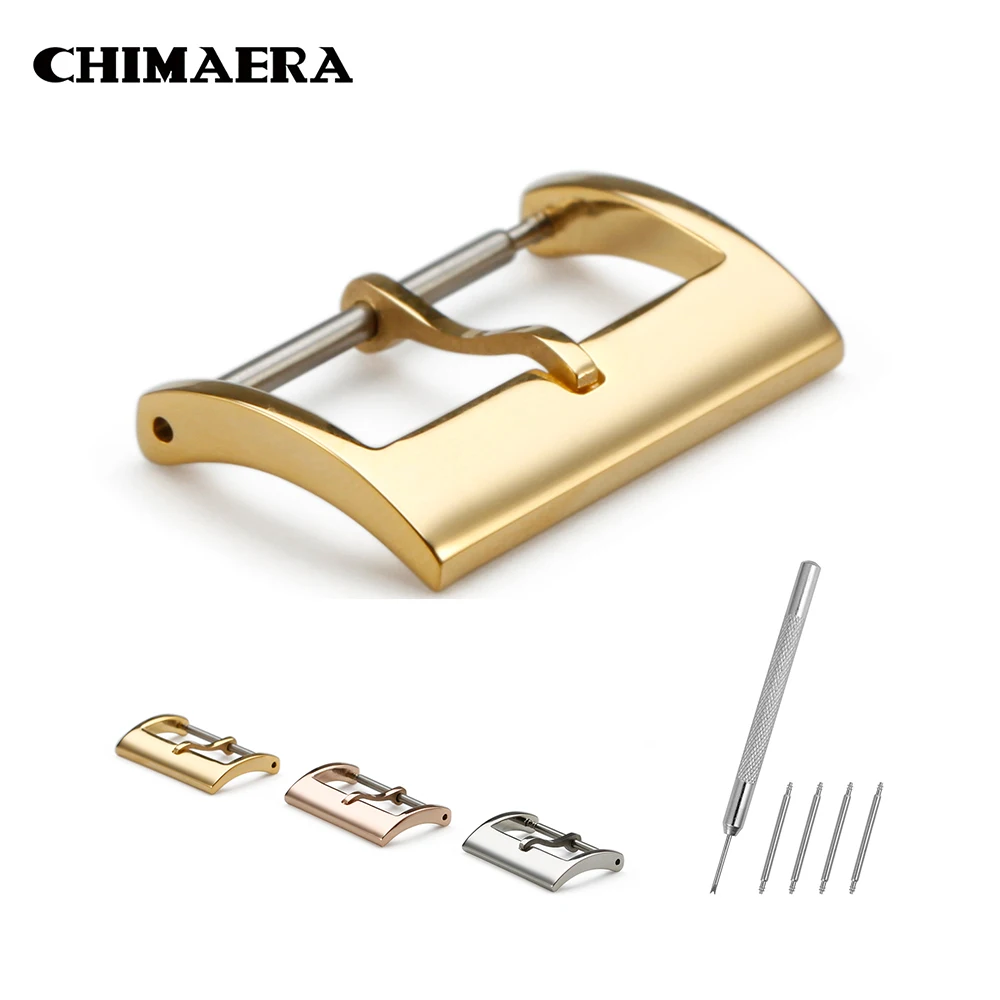 

CHIMAERA Watch Buckle Clasp Stainless Steel 10mm 12mm 14mm 16mm 18mm 20mm for Omega Tissot or Others Watch Strap