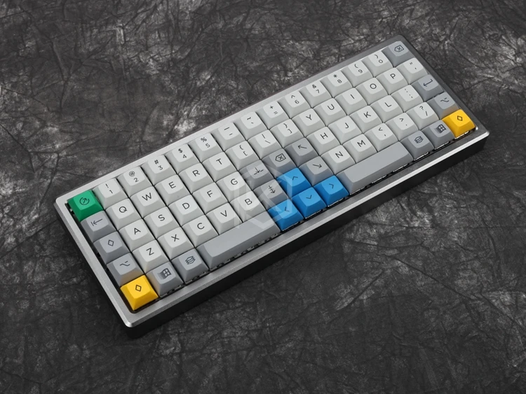 Чехол из анодированного алюминия для клавиатуры xd75re xd75 60% акриловые панели