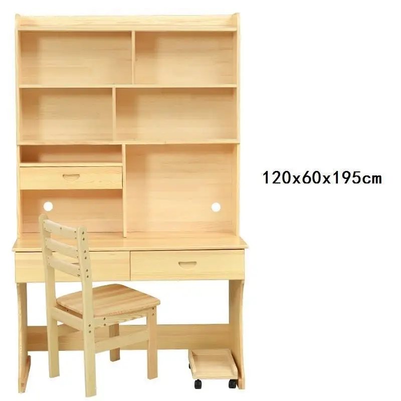 Мебель scrivana поднос для кровати Tafelkleed Escritorio Biurko Tisch Tafel винтажный деревянный стол подставка для ноутбука Mesa стол с книжной полкой