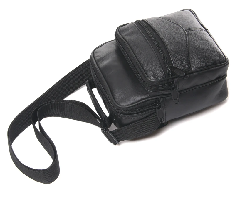 Мужская сумка из натуральной кожи Hangbags дорожные сумки через плечо мужская