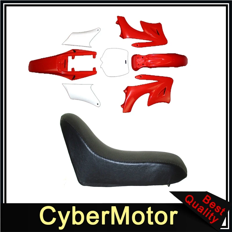 Пластиковые наборы обтекателей крыла 7 штук + пенопластовое сиденье для