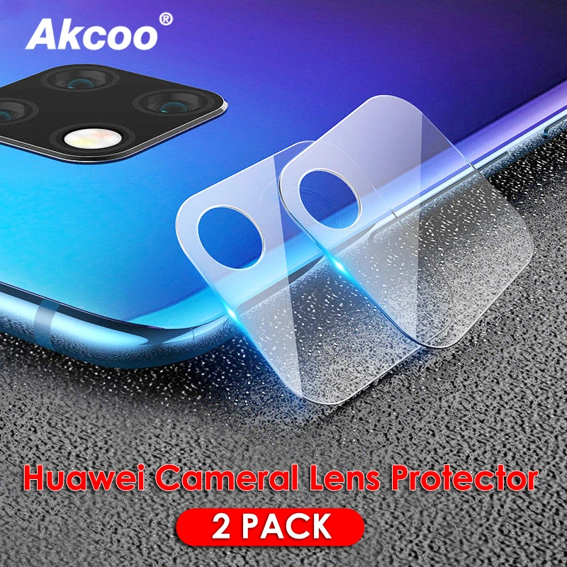 Akcoo 2 шт. пленка для камеры huawei mate 20 Защитная экрана простая объектива pro lite X