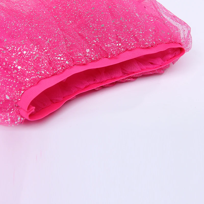 Юбки-пачки для маленьких девочек детский Рождественский костюм из 2 слоев фатина