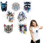 Набор стикеров для животных, 7 шт.лот, моющиеся украшения, аксессуары для рукоделия, ручная работа, утюг для теплопередачи, популярные патчи