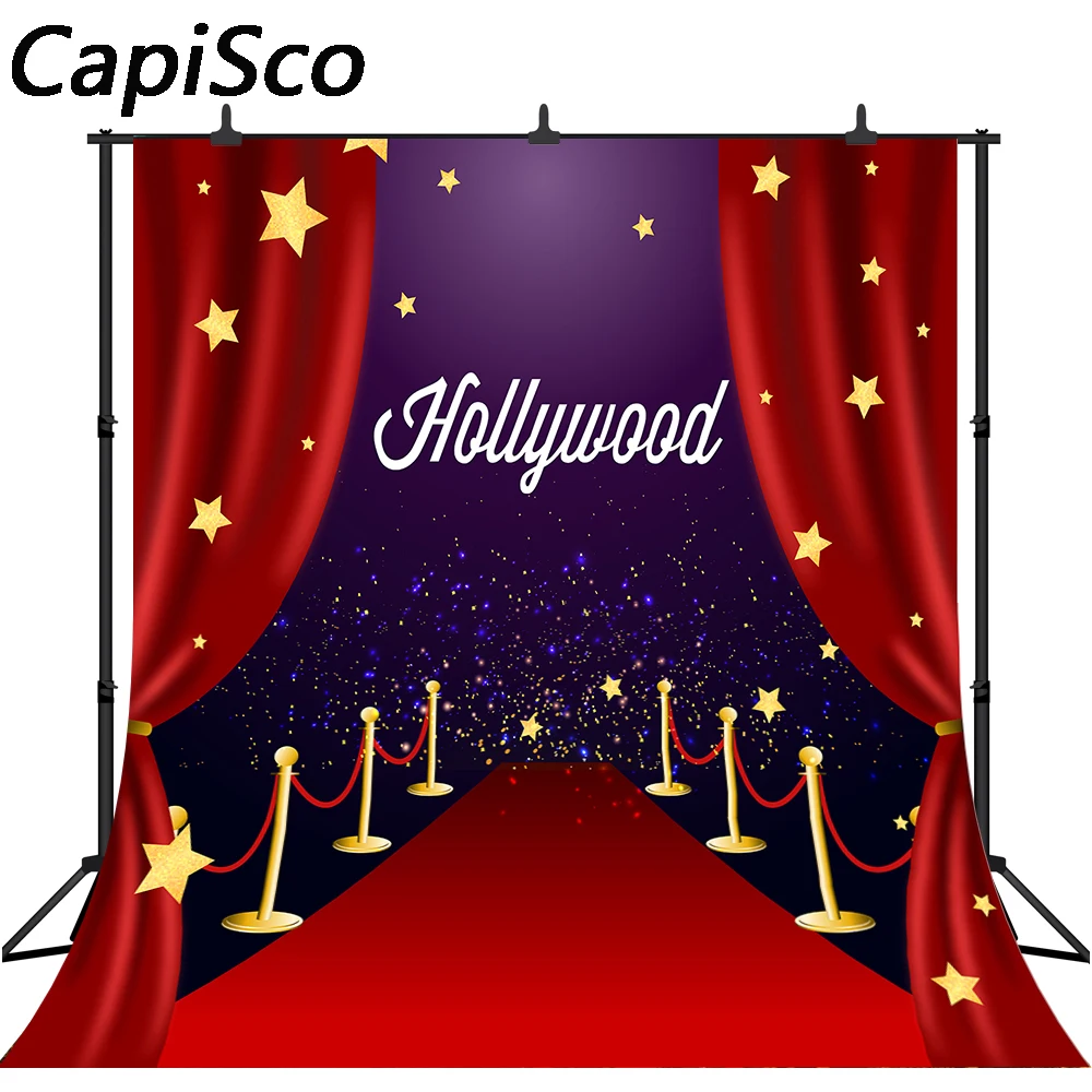 Capisco день рождения Фото фоны красный ковер для VIP события звезда кино Декор