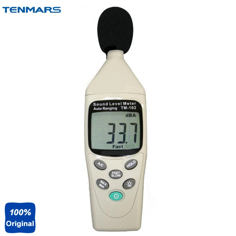 TM 102 цифровой измеритель уровня звука шума с IEC 61672 Тип II 30 ~ 130 дБ|noise meter|noise testernoise