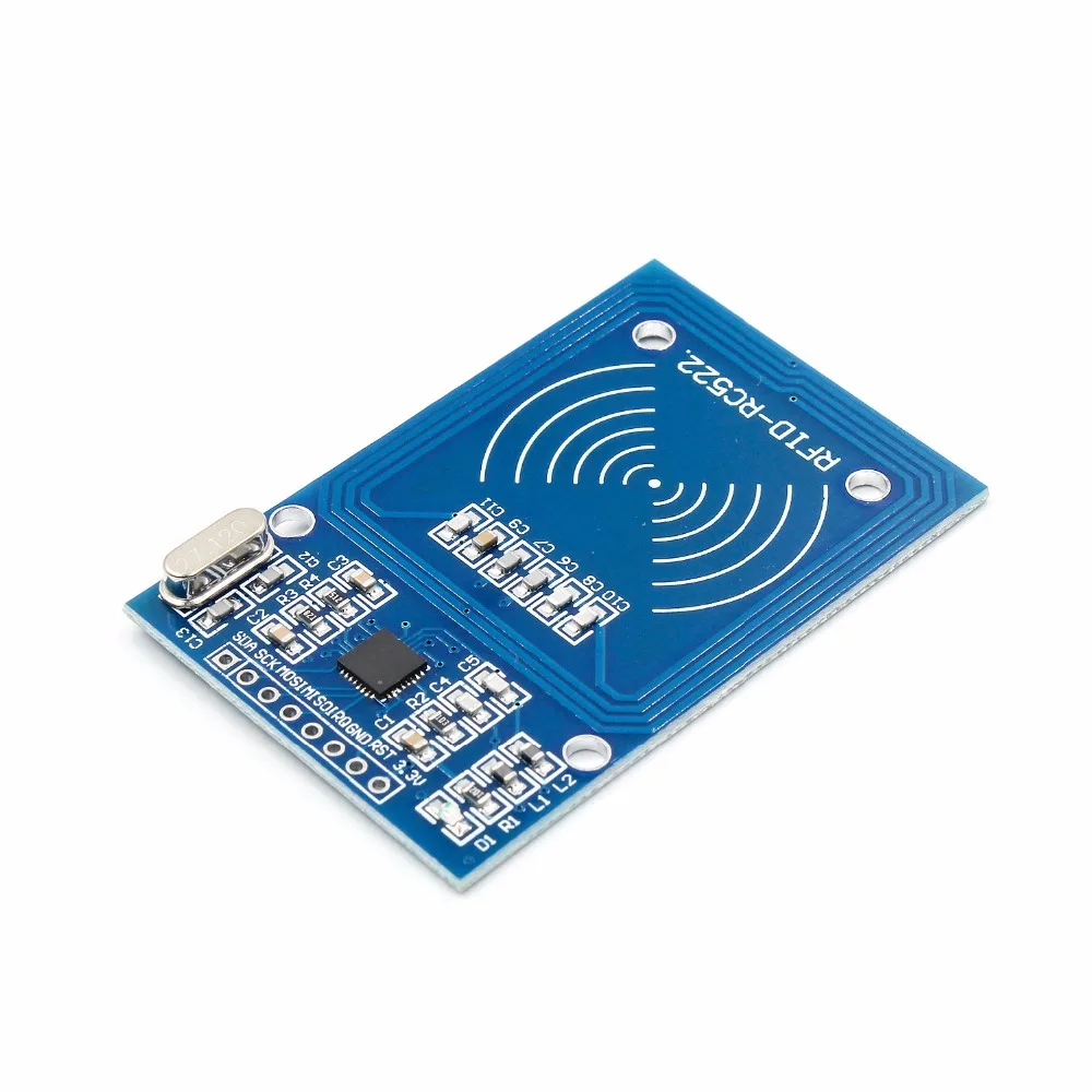 1 комплект MFRC-522 RC-522 RC522 RFID беспроводной IC модуль S50 Fudan SPI писатель считыватель карты брелок сенсор наборы 13,56 МГц для Arduino