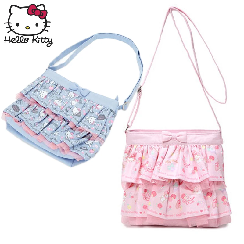 Hello kitty Kawaii мультфильм розовый сумка ручной работы прекрасный обувь для девочек