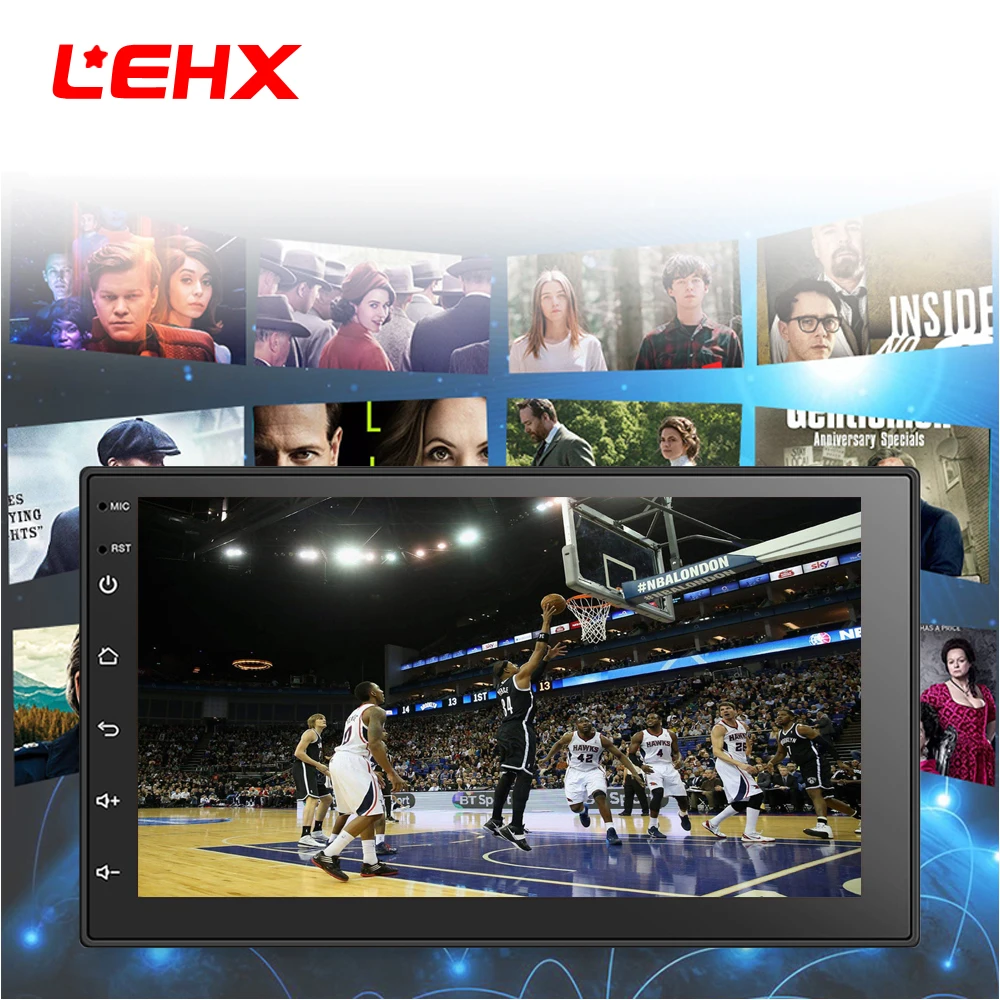 LEHX автомобильный android 8,1 автомобильный dvd для toyota nissan qashqai x trail-note almera juke Мультимедиа Навигация gps универсальный Автомобильный плеер