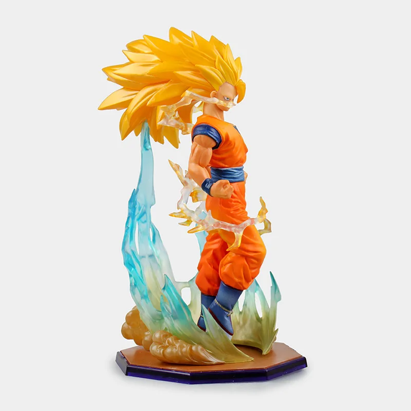 Оригинальная коробка Dragon Ball Z фигурку Сон Гоку Супер Saiyan 3 Figuarts ПВХ Модель DragonBall