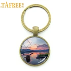 Брелок для ключей TAFREE с изображением тысячи островов и озера