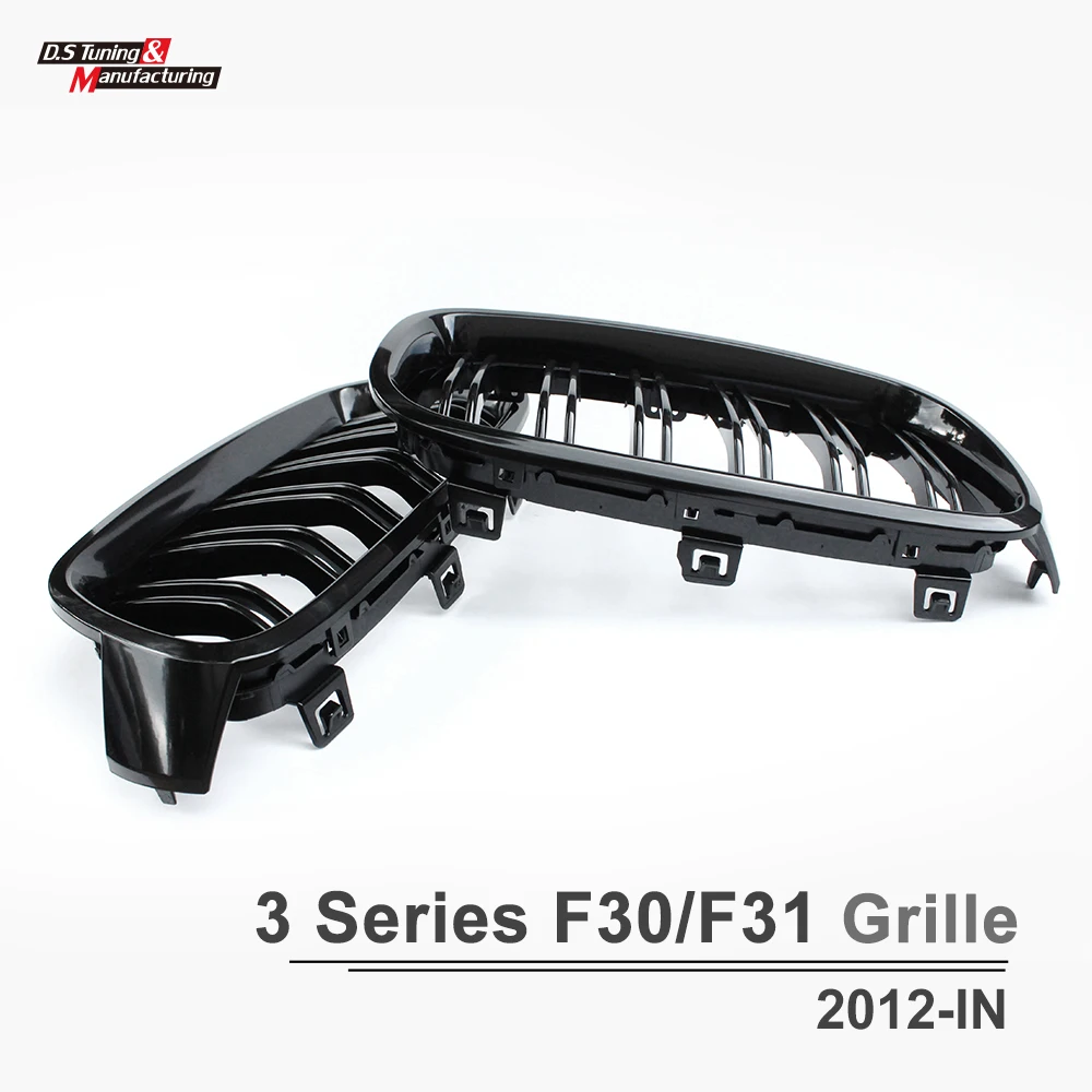 1 пара Racing сетки грили для BMW F30 3 серии почек решетка радиатора Grelha F31 F35 316i 320i 328i 335i