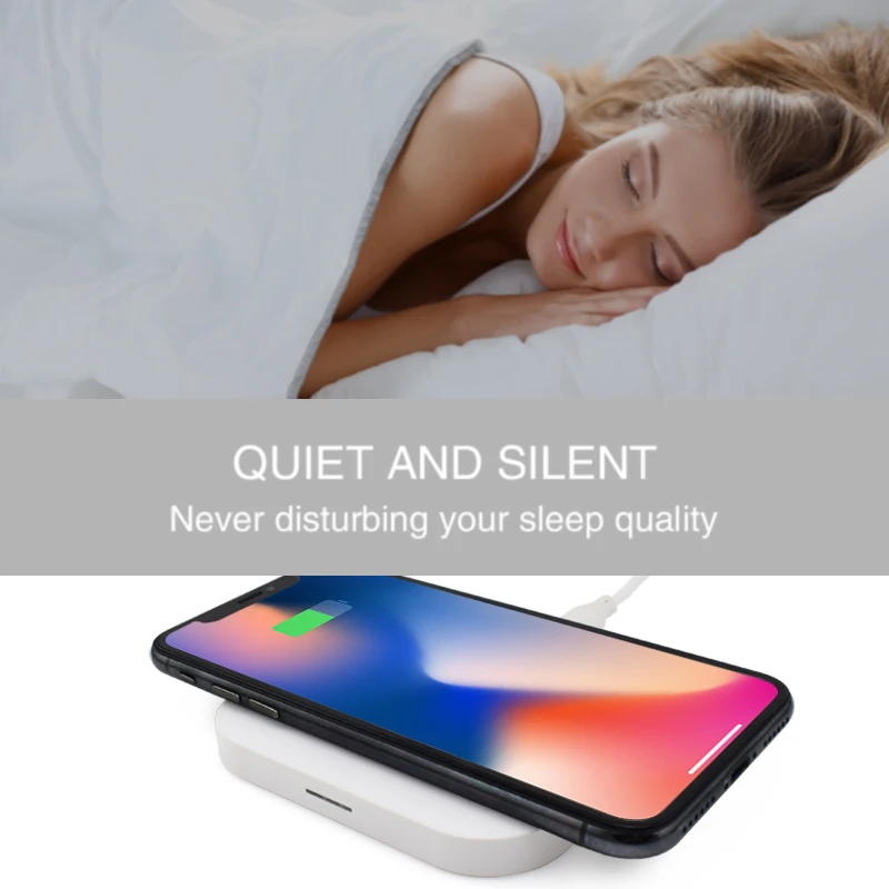 Беспроводное зарядное устройство Qi для iPhone 8X8 Plus 10 Вт Быстрое беспроводное Samsung