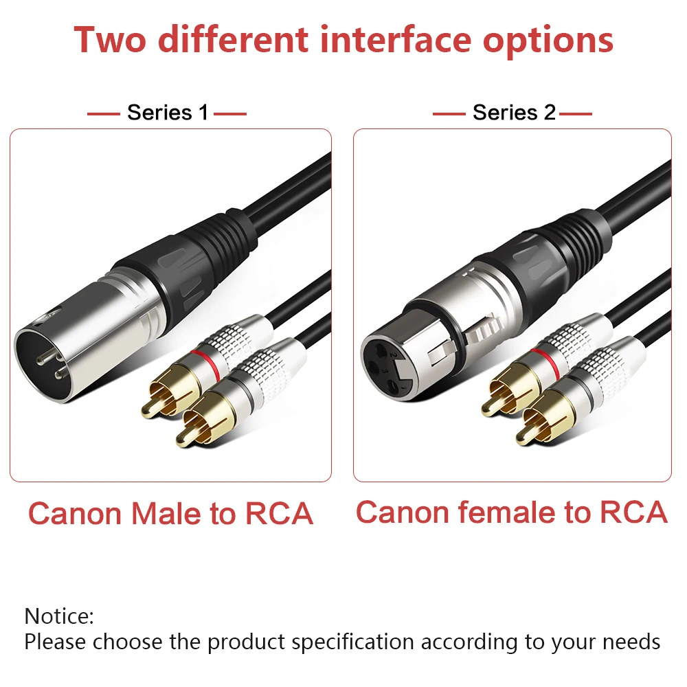 CANNON XLR к RAC кабелю аудио кабель Мужской Женский линия двойной/два RCA папа шнур