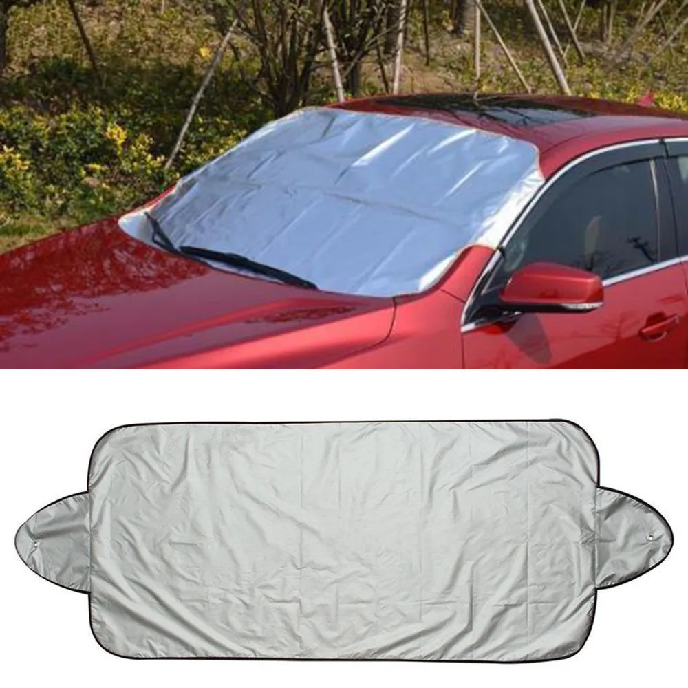 Car exterior protection Snow blocked Covers Ice Protector Visor Sun Shade Fornt Rear Windshield Cover Block Shields | Автомобили и