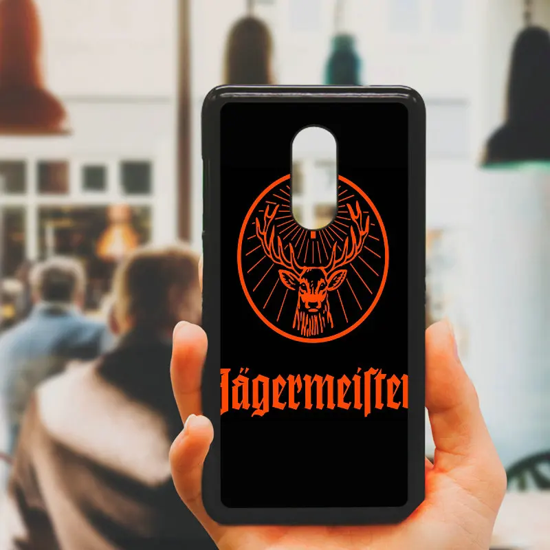 Чехол для мобильного телефона Fashion Jagermeister с логотипом оленя из твердого ПК для Xiaomi Redmi 3X Mi 6 5 5S Plus Note 4X 2 3 3S 4 Pro Prime.