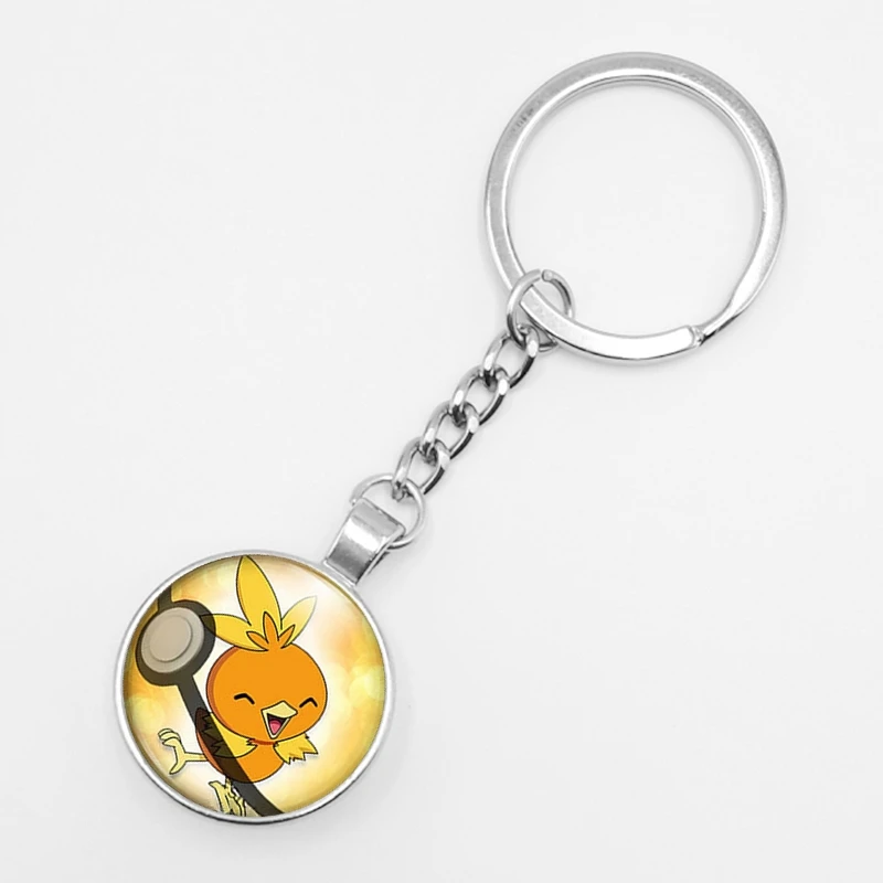 Горячее предложение! Распродажа! Ретро мини-сквиртл Eevee Vulpix простой аниме покемон го брелок пикачу стеклянный карманный монстр-брелок подвеска