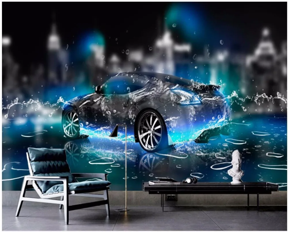 3d обои на заказ фото водные виды спорта для гостиной украшения 3D стен 3d|mural wallpaper for
