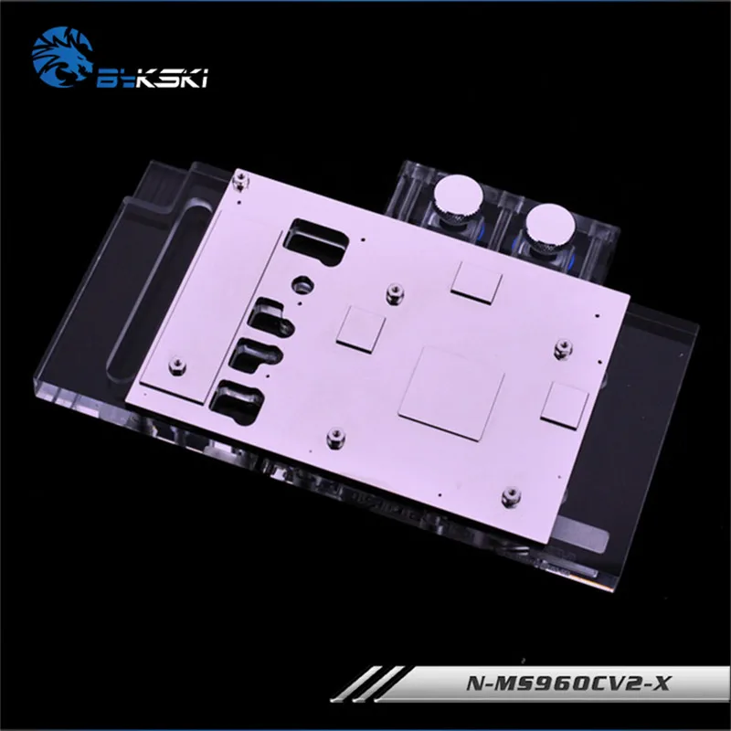 Bykski графический блок с полным покрытием для MSI GTX 960 2GD5 OCV2 видеокарта RGB или RBW|gpu water