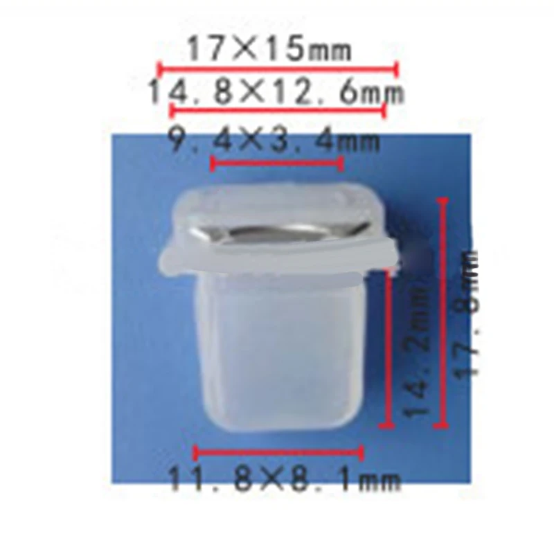 

30pcs Clips 51458165260 Interior 5&7-Series E39 Fasteners Plastic Translucent