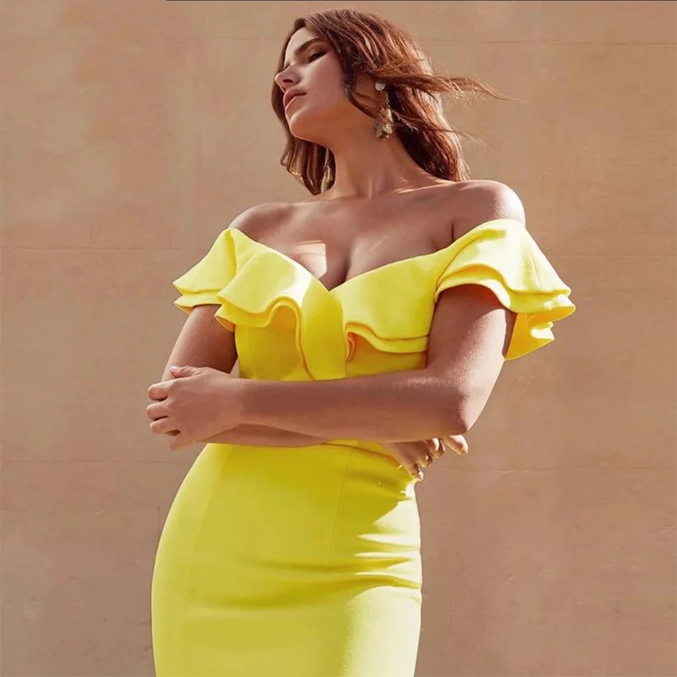 Miss воды 2019 Новое Бандажное женское платье вечернее элегантное для вечеринок