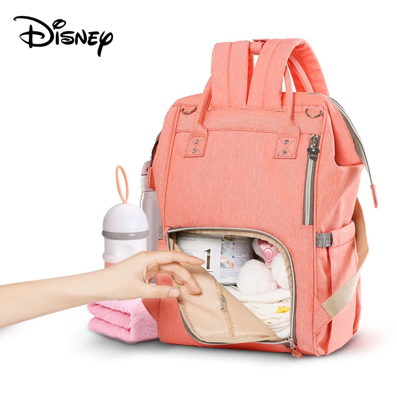 Disney детские пеленки мешок USB Отопление для беременных подгузник сумка для ребенка уход путешествие в мумию рюкзак bolsa mochila maternidade DS9202