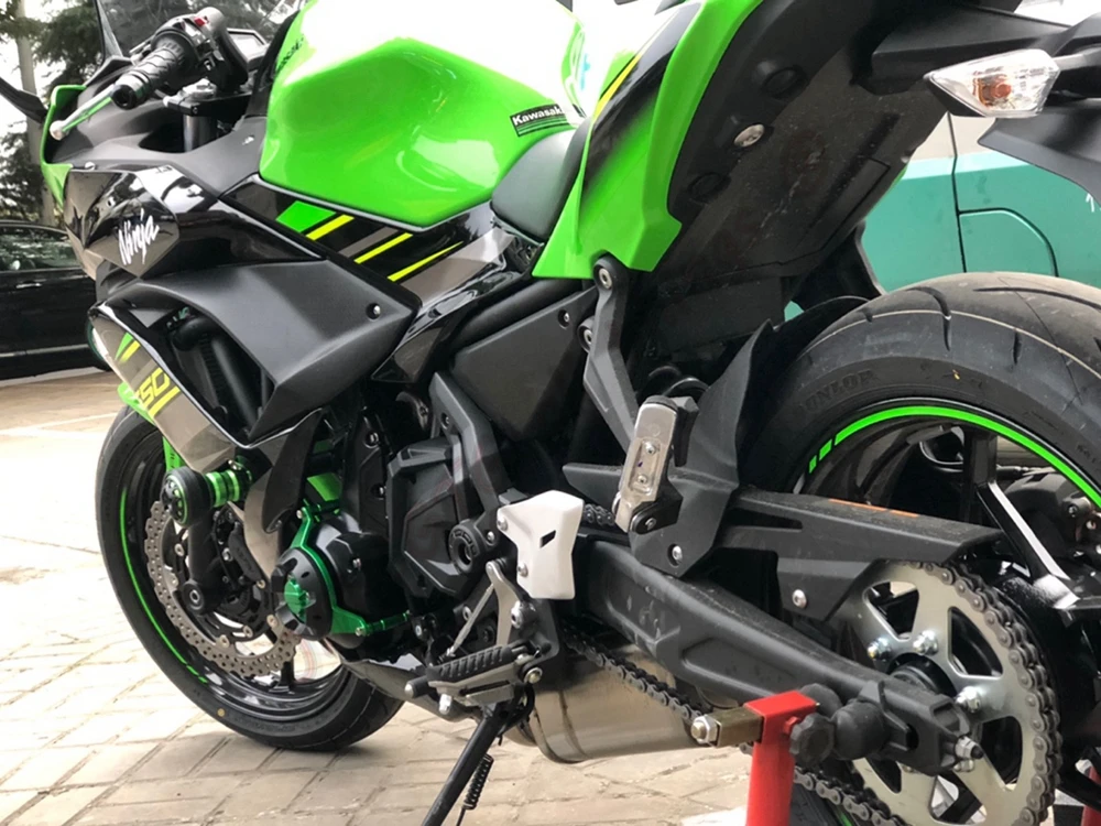 Чехол для двигателя мотоцикла ползунок защитная крышка KAWASAKI Ninja650 Z650 2017 2019 2020 2021