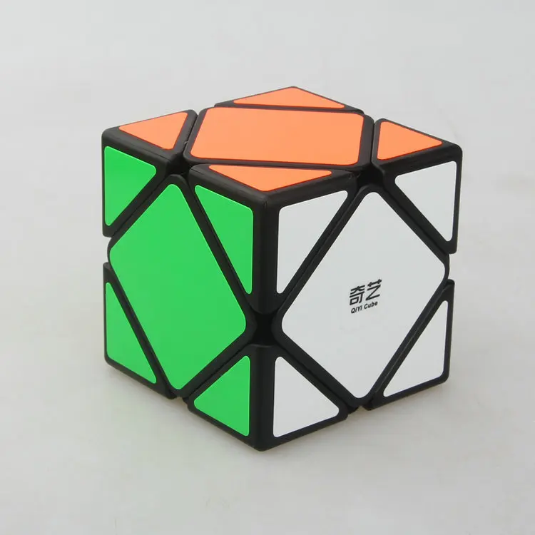Mofangge Qicheng Skew cube Черный/Stickerless Cube Puzzle Stickerless Подарочная идея для X'mas birthday