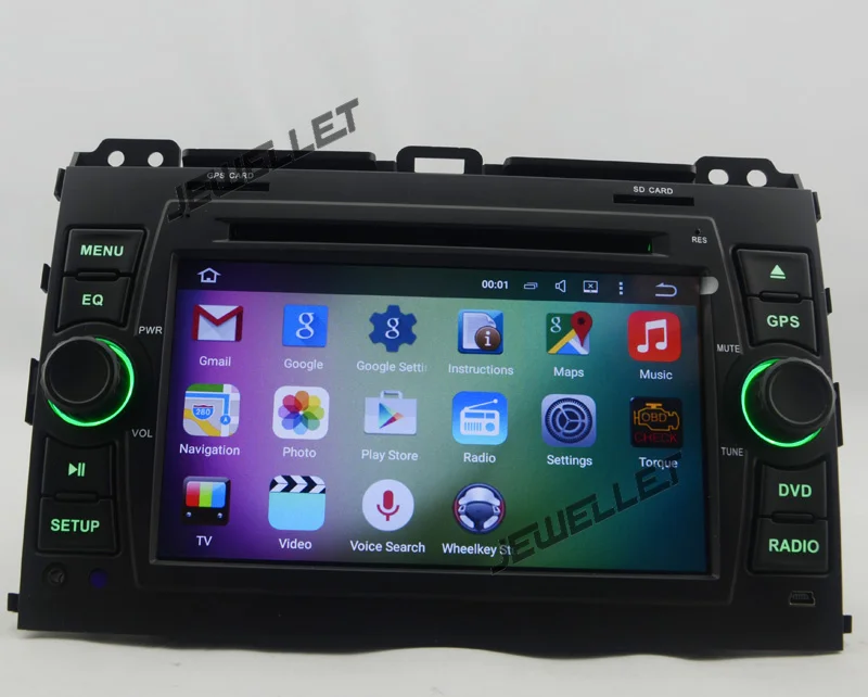 Восьмиядерный ips экран Android 9 0 автомобильный DVD gps радио навигация для Toyota Prado Lexus GX