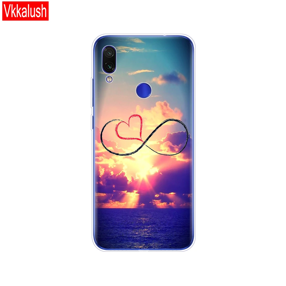 80022 Чехол для Xiaomi Redmi Note 7, силиконовый мягкий ТПУ с рисунком, чехол для Xiaomi Redmi Note 7 PRO, 6,3 дюймов, Fundas Coque Redmi Note7, чехлы - Цвет: 80022