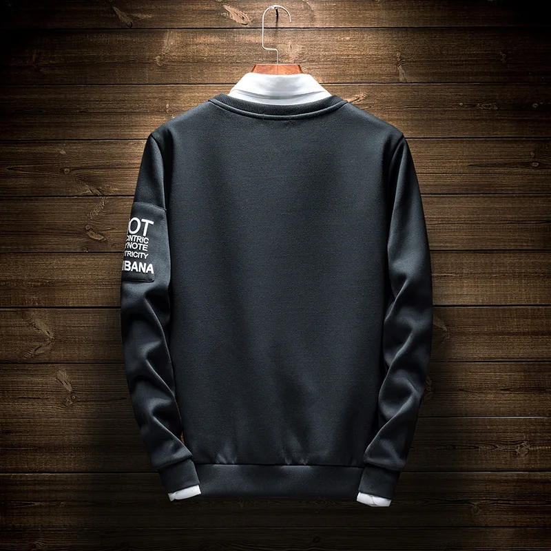 Толстовка мужская с круглым вырезом х/б на осень|male hoodies|fashion hoodie menhoodies fashion men |