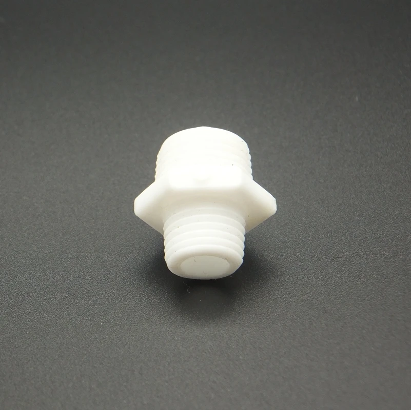 5PCS 1/8&quot BSP Male Thread Hex Nipple Union Plastic Pipe Fitting Aquarium Garden Micro Irrigation Water Connector | Обустройство
