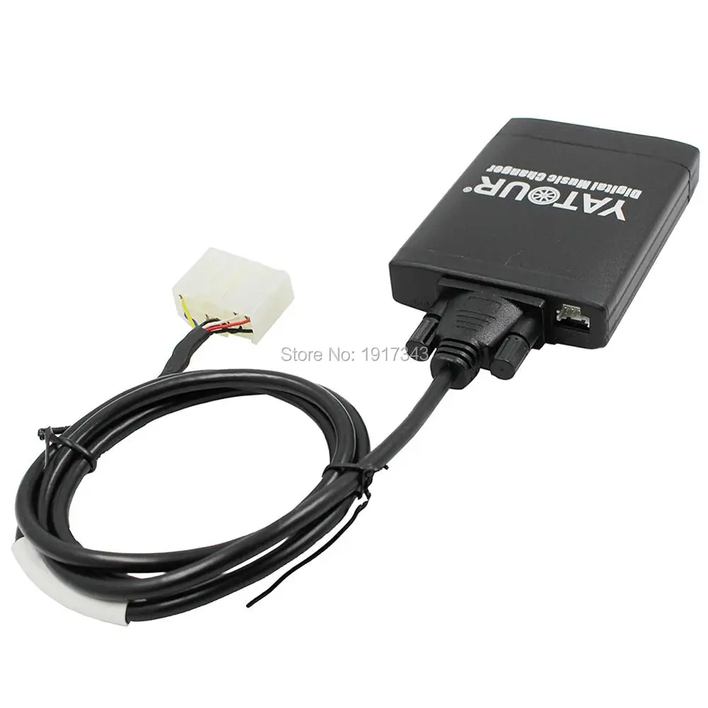 Yatour автомобильный адаптер aux MP3 SD USB музыки cd-чейнджер CDC разъем для Toyota Avensis Camry