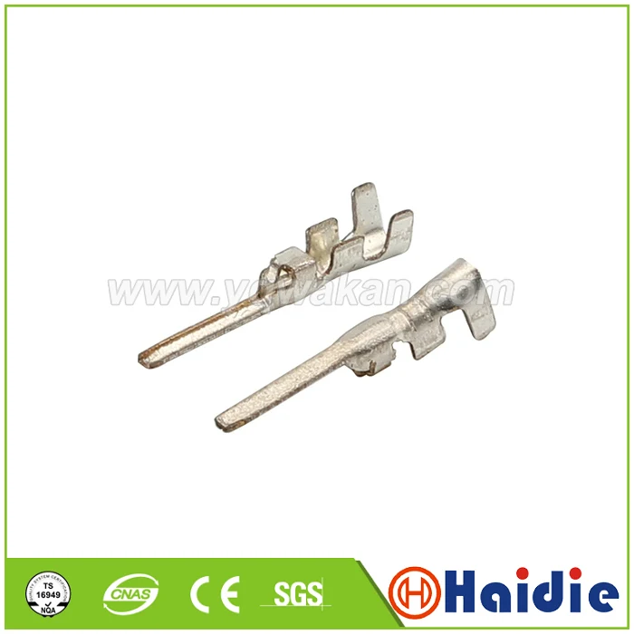 

Free shipping 50pcs auto terminal for elcetric connector, crimp pins loose terminals DJ613C-10.6A