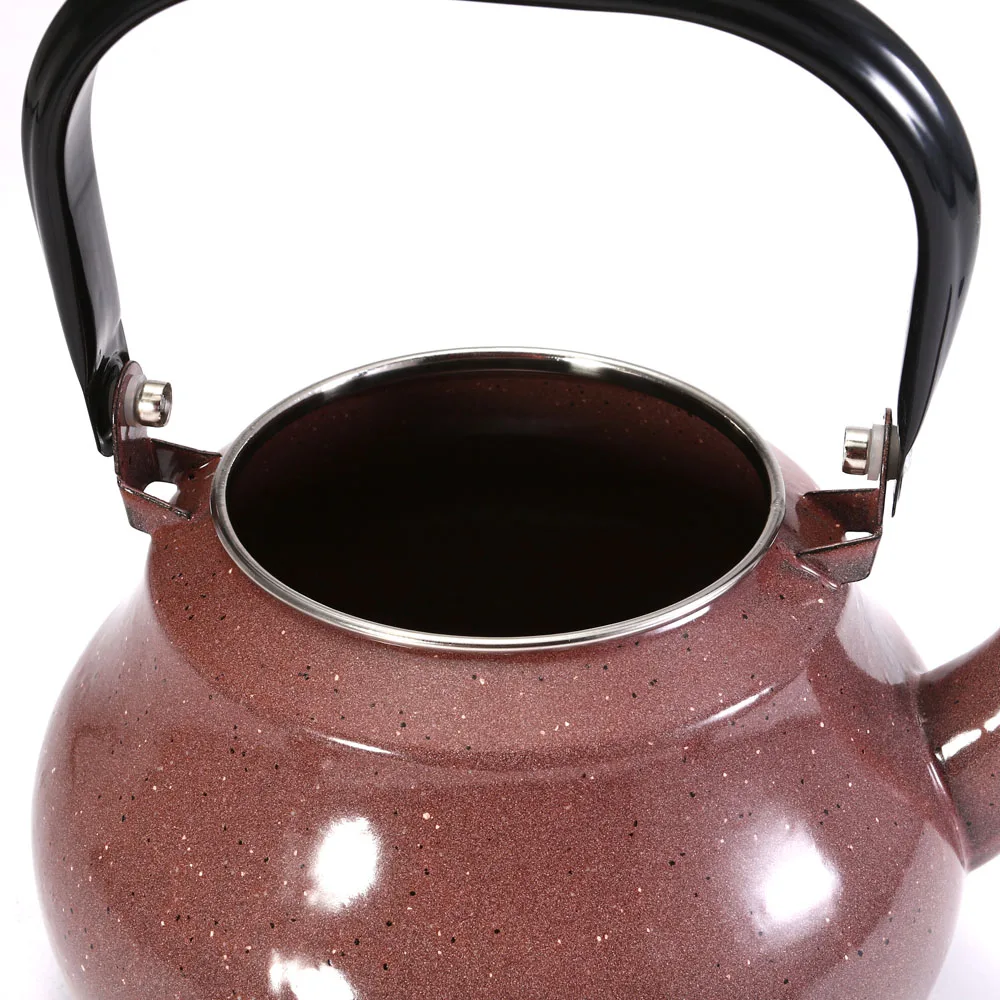 2.5L Китайский традиционный чайник, винтажный чай, кофейник, чайник, покрытая эмалью сталь, винтажный стиль, чайный чайник, кофейник