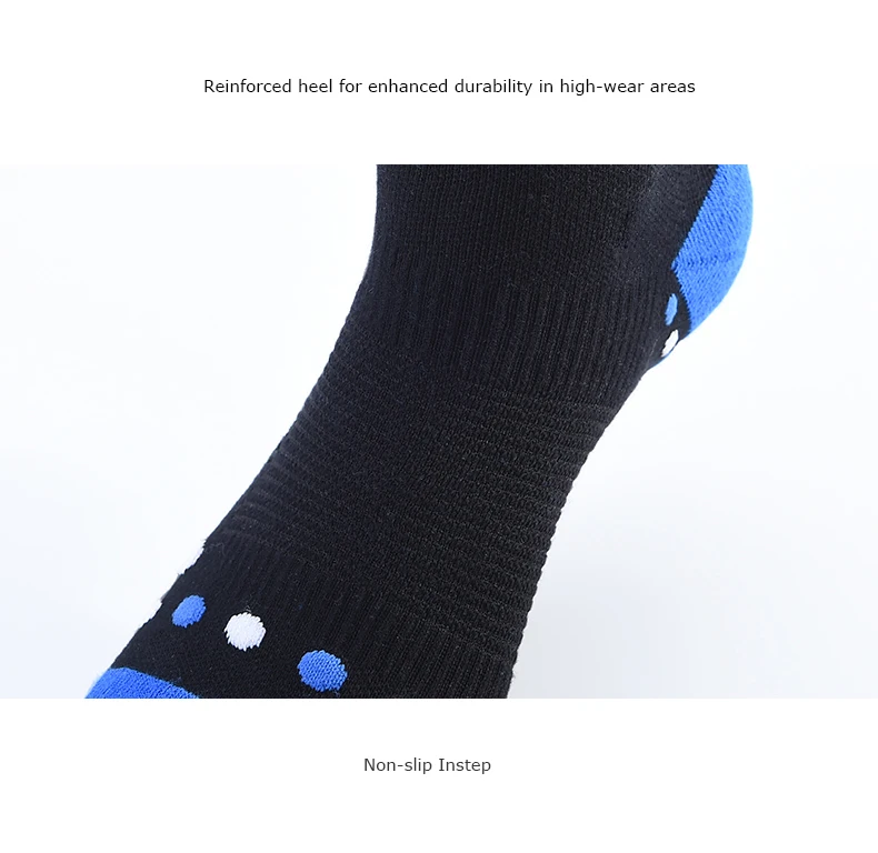 AONIJIE E4092 Outdoor Sports Running Athletic Performance Tab Training Cushion Quarter Compression Socks Heel Shield Cycling