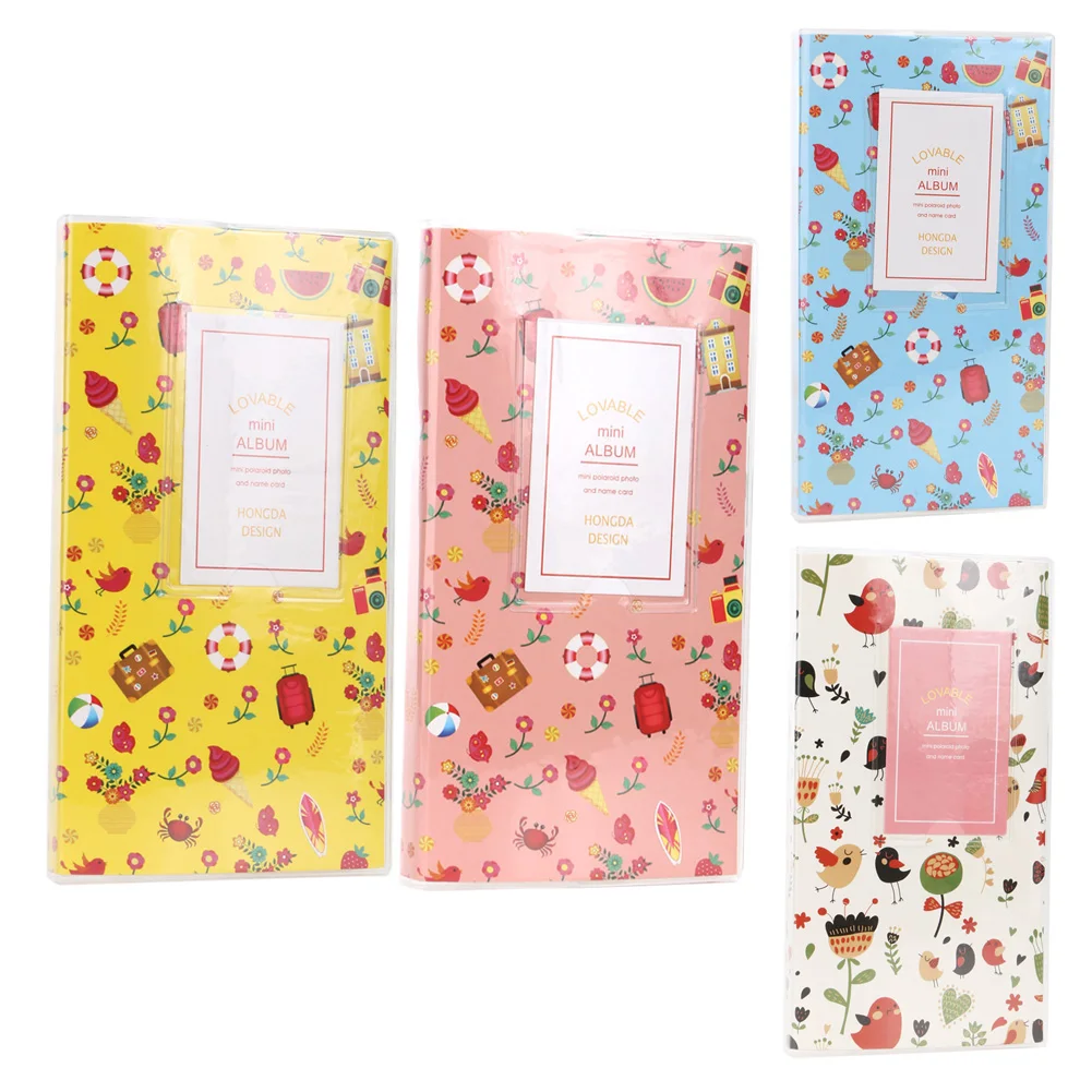 84 Карманы Мини альбом Чехол Контейнер для фотографий 3 дюймовых Interleaf Тип