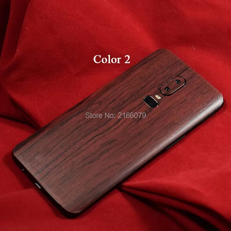 For OnePlus 3 3T 6 6T 1+ Fashion Full Back Cover 3D Imitation Wood Grain Protection Skin Decal Sticker Film (Not a Case) |