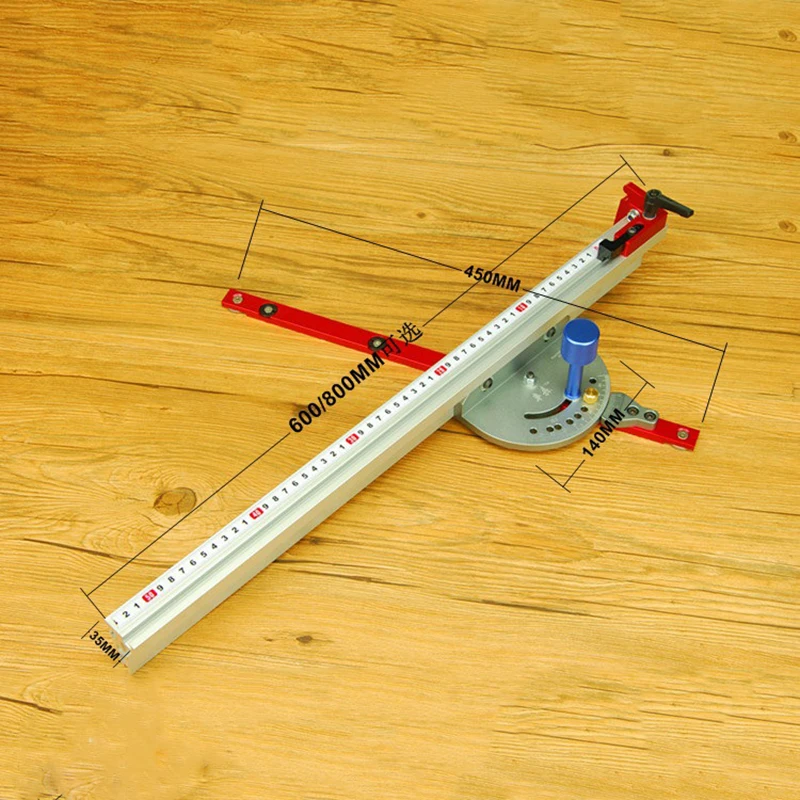 

Woodworking Miter Track Stop Engraving Machine inverted Equipment Angle Plate DIY Woodworking Tool Carpentry Push Handle Tools