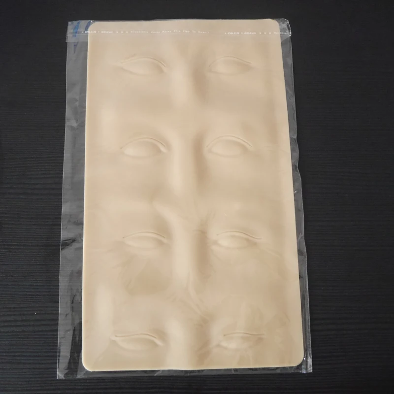 3D глаза латексный трафарет для бровей искусственная кожа практики