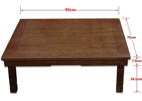 Корейский журнальный столик прямоугольная мебель в античном азиатском стиле 90