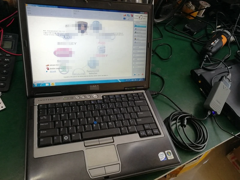 VAS 5054A с OKI полный чип ODIS V5.1.3 инженерное программное обеспечение+ 480 ГБ Мини SSD+ используется CF-AX2 I5 4g vas 5054a Авто диагностический инструмент
