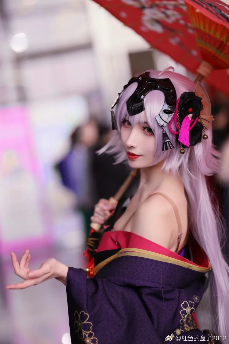 Альтер из новеллы Fate/большой заказ косплей fgo Joan of Arc Alter Косплей Костюм Кимоно ойран Косплей Костюм подарок на Хэллоуин индивидуальный заказ