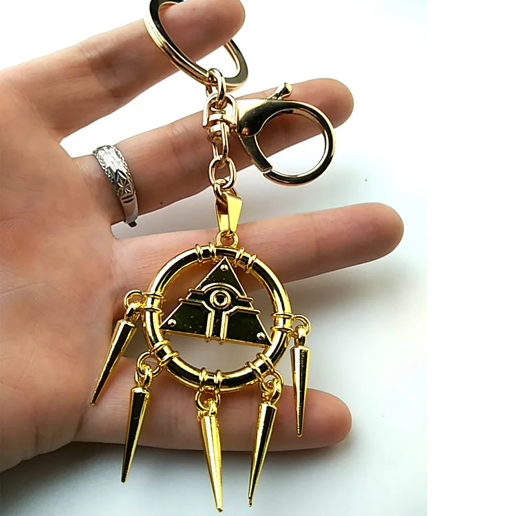 Ю Ги о! Юги Муто's Millenium Puzzle Key Chain Косплей подвеска ожерелье цепочка для ключей