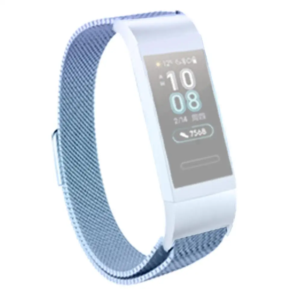 Универсальный металлический браслет для huawei Band 3/3PRO Pro фитнес отслеживание часы