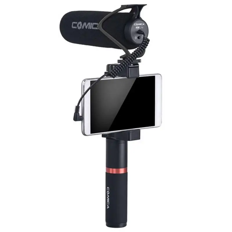 Comica CVM-V30 Lite микрофон для видеозаписи на камеру Vlog Phone Mic V30 Shotgun смартфонов DSLR-камер