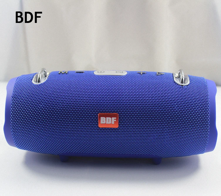 BDF портативный Bluetooth динамик сабвуфер беспроводной микрофон Колонка коробка