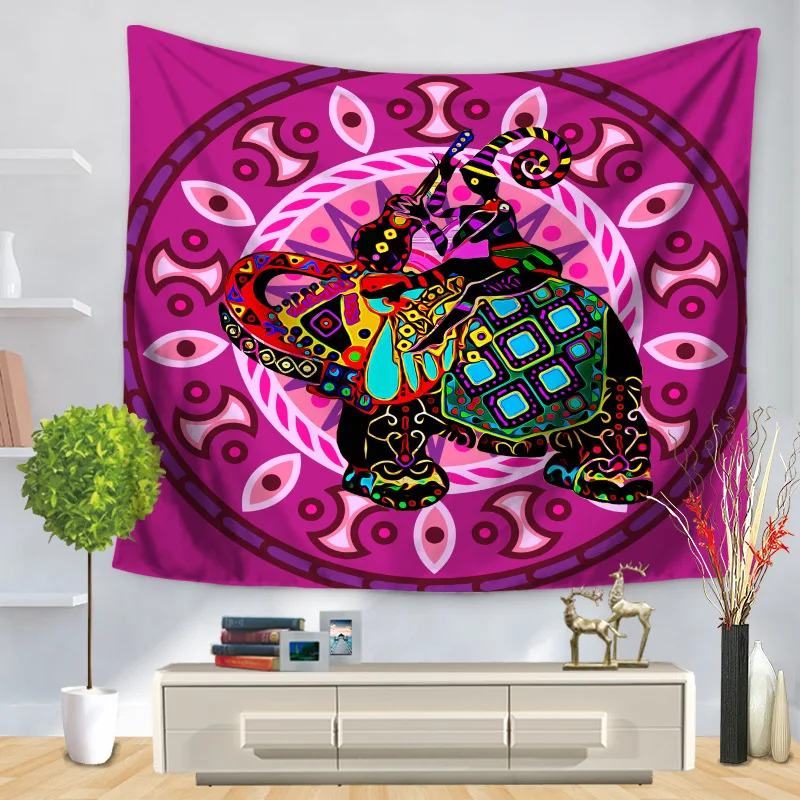 Домашний Декоративный Настенный Ковер гобелен 130x150 см прямоугольное покрывало