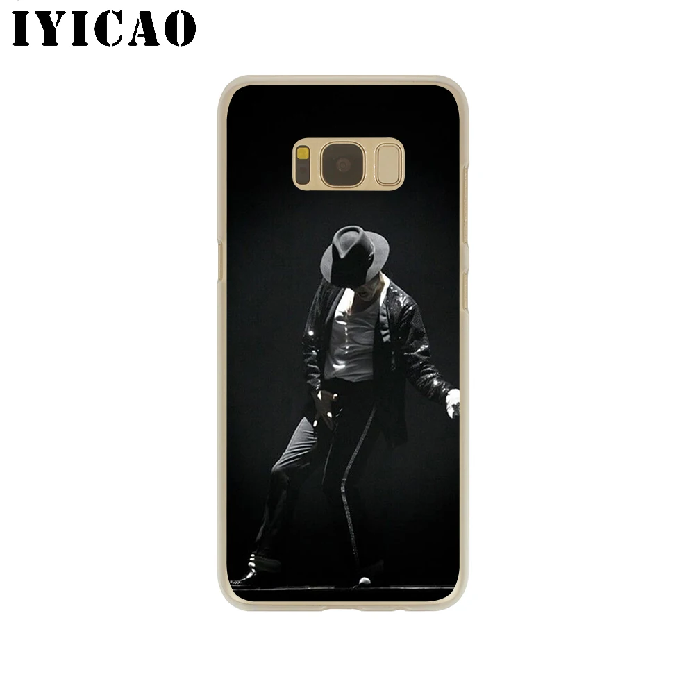 Жесткий чехол IYICAO michael jackson для Samsung Galaxy S10e S10 S9 S8 Plus S6 S7 Edge Note 9 8 10 | Мобильные
