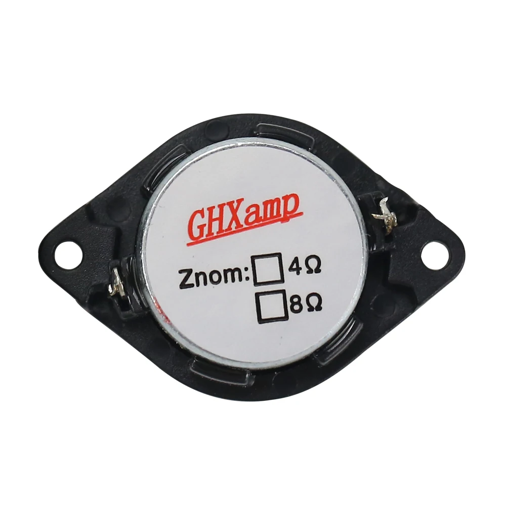 GHXAMP 1 дюймов 4OHM 2 Вт полный спектр мини-динамик с ушками 28 мм портативный Bluetooth динамик s PU боковой неодимовый динамик Diy 1 пара